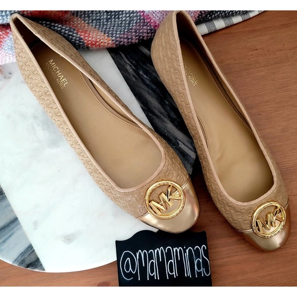 Michael Kors Shoes Michael Kors Fulton Logo Embossed Faux Leather Moccasin Poshmark